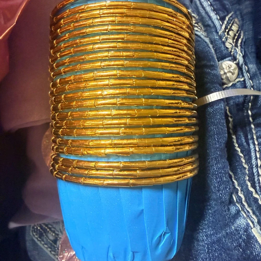 Blue & Turquoise Cupcake Liners‎